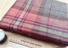 Upholstery Fabric Grampian Faux Wool Brown & Red Tartan Check Curtain Fabric