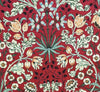 Upholstery Fabric - William Morris Hyacinth Leaf - Wine Red