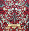 Upholstery Fabric - William Morris Hyacinth Leaf - Wine Red