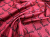 Lewis & Irene Quilting Fabric - 'Loch Lewis' Antlers - Red