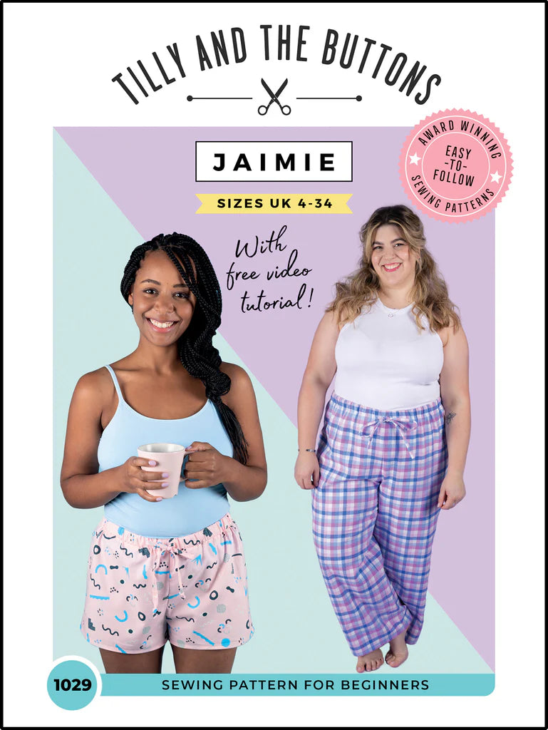 Sewing Pattern - Jaimie Pyjama Bottoms & Shorts