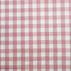 Pink & White Gingham Fabric 1/3" Check Yarn Dyed Fabric