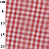 Red & White Gingham Fabric 1/8" Check Fabric