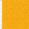 Cotton Fabric - Gold Yellow Ditsy Daisy Floral Blender Quilting Fabric Material