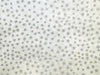 Christmas Fabric - Silver Metallic Stars on White - Cotton Fabric Material