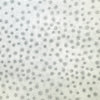 Christmas Fabric - Silver Metallic Stars on White - Cotton Fabric Material