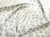 Christmas Fabric - Silver Snowflakes on White - Cotton Fabric
