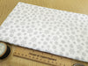 Christmas Fabric - Silver Snowflakes on White - Cotton Fabric