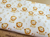 Needlecord Fabric - Cute Baby Lion Print 100% Cotton Soft Cord Clothing Fabric Material