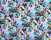 Viscose Fabric - Watercolour Leopard Print - Dress Fabric Material Metre