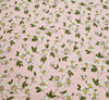 Cotton Fabric - Pretty Daisy Floral on Pink