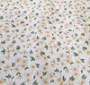 Cotton Fabric - Pretty Daisy Floral on Ivory
