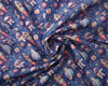 Craft Fabric - Blue 3D Astronauts & Space Print - Polycotton Fabric Material