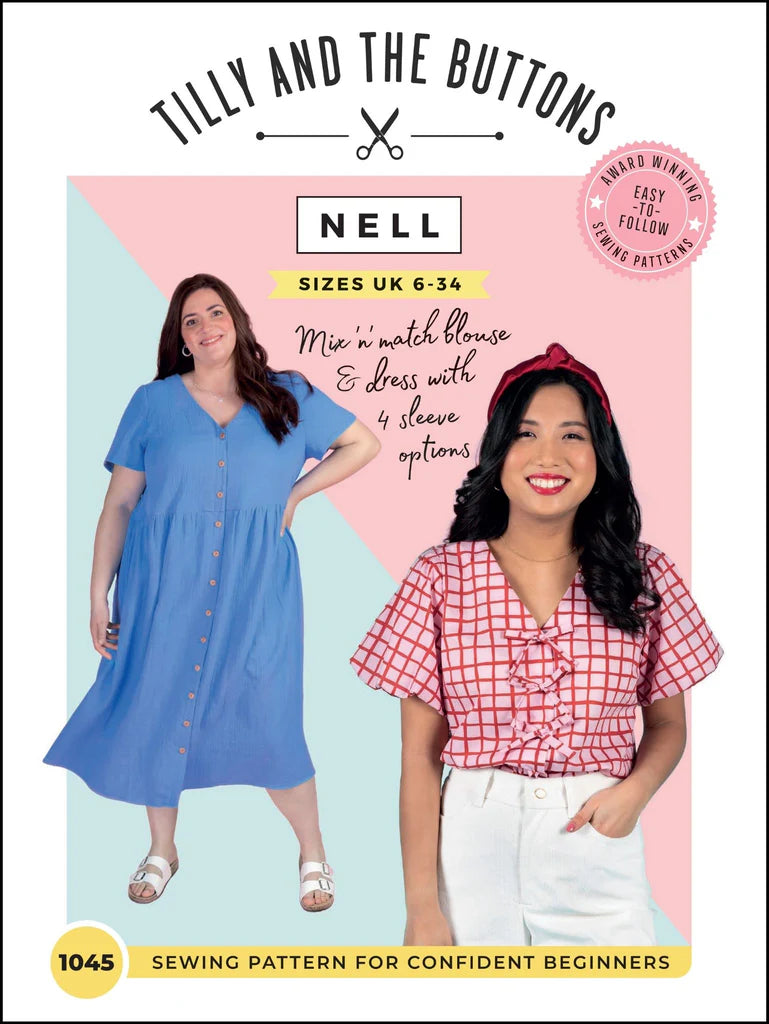 Sewing Pattern - Nell Blouse & Dress