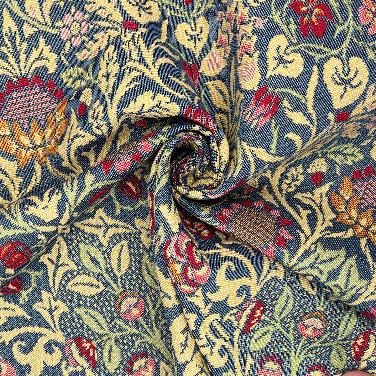 Tapestry Fabric William Morris - Violet & Columbine - Luxury Upholster ...