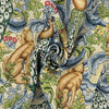 Tapestry Fabric - William Morris -Forest on Natural Background - Luxury Upholstery Material