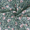 Craft Fabric - William Morris Pimpernel Salmon - Quality Polycotton Fabric
