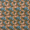Craft Fabric - William Morris Acanthus Azure - Quality Polycotton Fabric