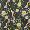 Craft Fabric - Bizzy Bees - Quality Polycotton Fabric Material