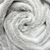 Super Soft Luxury Plush Faux Fur Fabric - Silver Fox