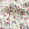 Pretty Watercolour Sweetpeas Floral Fabric - Cotton Craft Fabric Material
