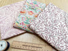 Fat Quarter Bundle - William Morris- Rose Pink - Bird floral Print Craft Fabric Material
