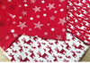 Christmas Fat Quarter Bundle - Red Christmas Stars Reindeers Stags Snowflakes Fabric