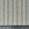 Regency Ticking Stripe Fabric - Natural & White - Linen Look Upholstery Craft Fabric Material