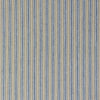 Regency Ticking Stripe Fabric - Natural & Navy Blue - Linen Look Upholstery Craft Fabric Material