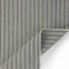 Regency Ticking Stripe Fabric - Natural & Black - Linen Look Upholstery Craft Fabric Material