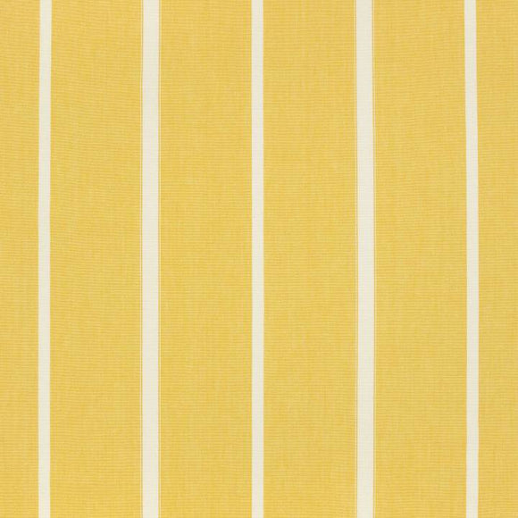 Upholstery Fabric - Reno Acacia Yellow Ticking Stripe Roman Blind Fabric