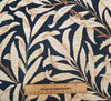 Tapestry Fabric William Morris - Willow Bough Black- Luxury Upholstery Fabric