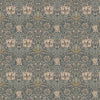 William Morris Fabric - Honeysuckle Steel Grey - Furnishing Curtain Cushion Fabric