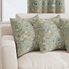 William Morris Fabric - Strawberry Thief Sage Green - Furnishing Curtain Cushion Fabric