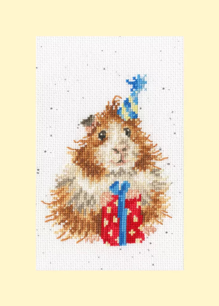 Bothy Threads - Counted Cross Stitch Kit - Greeting Card - Guinea Be A Great Day