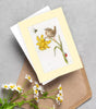 Bothy Threads - Counted Cross Stitch Kit - Greeting Card - The Birds And The Bees