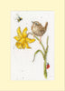 Bothy Threads - Counted Cross Stitch Kit - Greeting Card - The Birds And The Bees