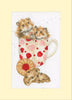 Bothy Threads - Counted Cross Stitch Kit - Greeting Card - Hammy Anniversary