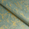 Upholstery Fabric - Avalon Marbled Velour Velvet - Jade Green & Gold
