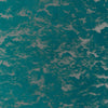 Upholstery Fabric - Avalon Marbled Velour Velvet - Teal & Silver
