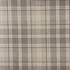 Canvas Fabric - Silver Grey Highland Tartan Check - Craft Upholstery Fabric