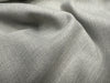 Upholstery Fabric - Silver Grey Linen Look Basket Weave Curtain Cushion Fabric