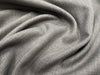 Upholstery Fabric - Steel Grey Linen Look Basket Weave Curtain Cushion Fabric