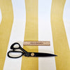 Upholstery Fabric - Romo Eston Sunflower Yellow Stripe Cotton Canvas Curtain Cushion Blind Fabric