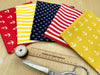 Fat Quarter Fabric Bundle - Nautical Anchors & Stripes Mix