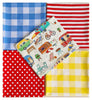 Fat Quarter Bundle - Getaway Camping Caravan Mix - Bunting Craft Fabric