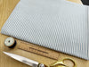 Upholstery Fabric - Romo Oswin Oxford Blue Stripe Cotton Canvas Curtain Cushion Blind Fabric
