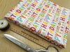 Happy Birthday Print Fabric - cotton Craft Fabric Material