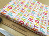 Happy Birthday Print Fabric - cotton Craft Fabric Material