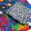 Fat Quarter Fabric Bundle - Outer Space - Spaceman - Astronaut - Planets - Galaxy Bunting Craft Fabric